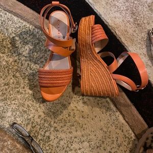 Coach wedge sandals